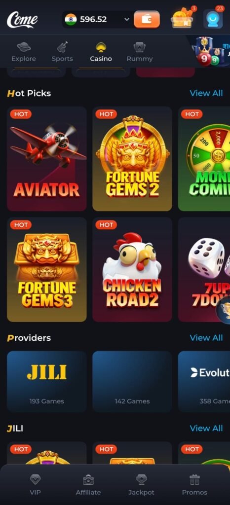 GoPlay11 fantasy gaming app interface showing team selection, sports icons, and reward coins